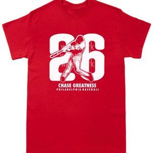 Chase Utley Philadelphia Shirt, Chase Greatness Broad Street Baseball